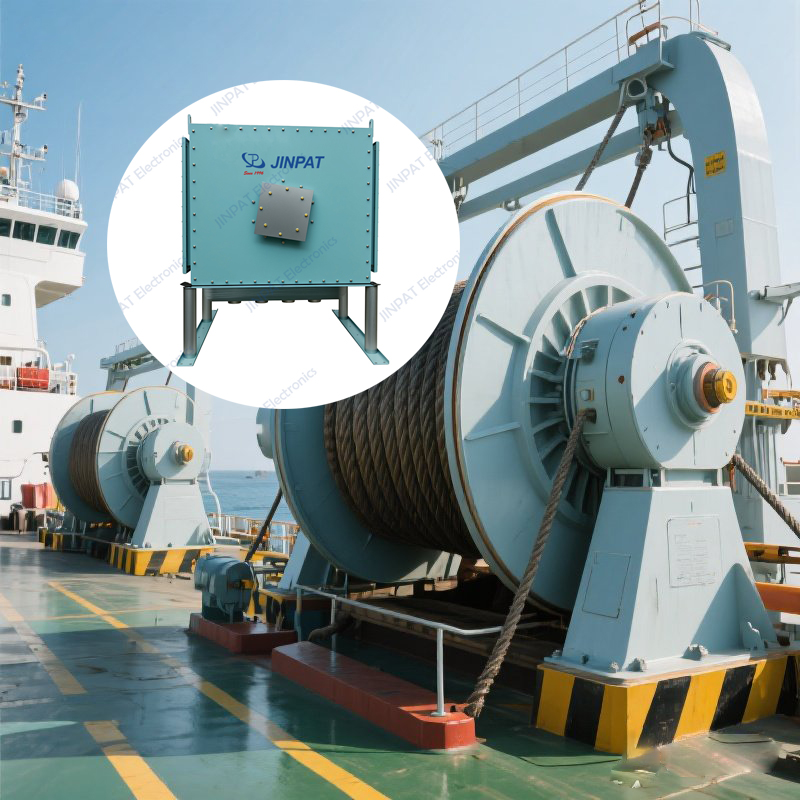 Boost Shore Power Winch Reliability with JINPAT High-Current Slip Rings