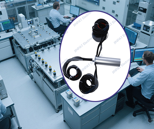 Versatile Hollow Shaft Slip Ring for Mixed Power and Signal Transmission | JINPAT