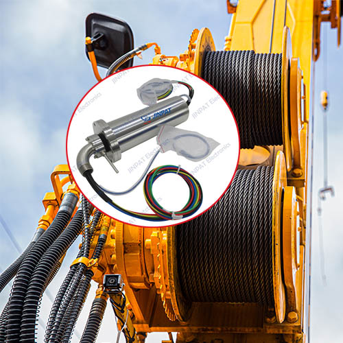 JINPAT Hybrid Slip Ring｜Fiber Optic + Electrical for Winch Systems