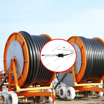  JINPAT Hollow Shaft Slip Rings for Cable Reels in High-Temperature Environments