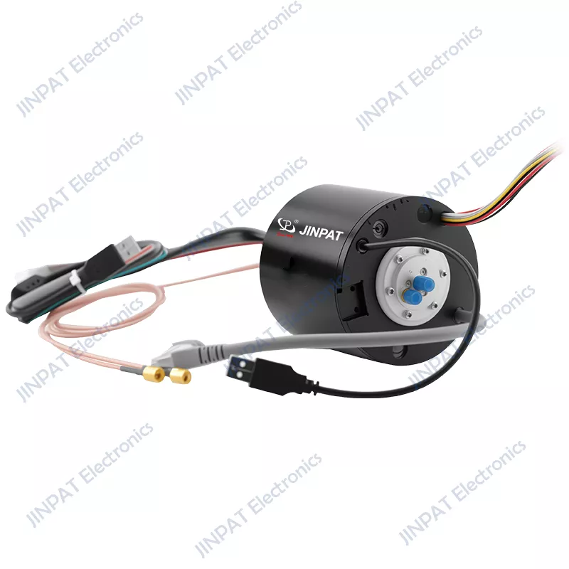 RF Rotary Joint Integrated Slip Rings
